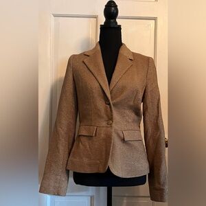 Women Gold Glitter Sparkle Blazer